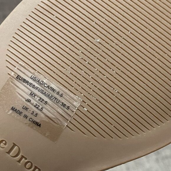 THE DROP Samantha Snake Strappy Sandals Size 5.5 Teal Beach Festival Boho Chic - Picture 9 of 14